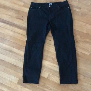 Terra & Sky very comfortable straight jeans, lightly worn, 14 W petite